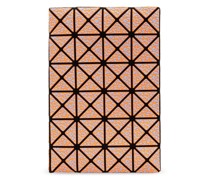 geometric-pattern cotton card case