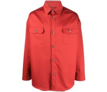 Schmale Hemdjacke mit Knopfleiste