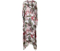 Rozanne Maxikleid mit tropischem Print