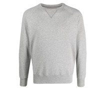 Sweatshirt mit gerippten Details
