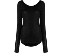 Fein gestrickter Pullover