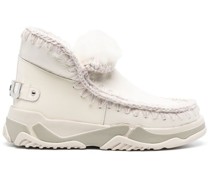 Stiefeletten mit Webmuster 45mm