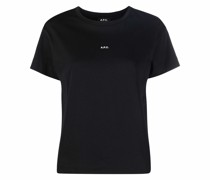 A.P.C. T-Shirt mit Logo-Print