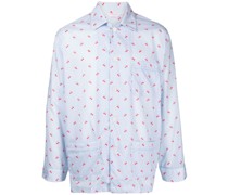Pyjama mit Kirschen-Print