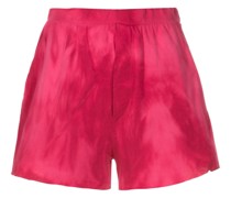 Shorts mit Batikmuster