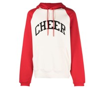 Hoodie mit Logo-Applikation