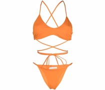 Gewickelter Bikini