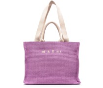 Shopper mit Logo-Stickerei