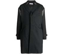 Solon single-breasted coat