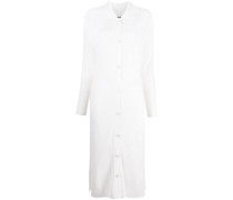 Midikleid aus geripptem Strick