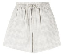 Shorts mit Vichy-Karomuster