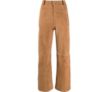 Cropped-Hose mit hohem Bund