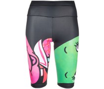 Shorts mit grafischem Print