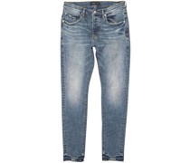 Halbhohe P001 Slim-Fit-Jeans