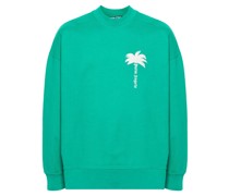 The Palm Sweatshirt aus Baumwolle