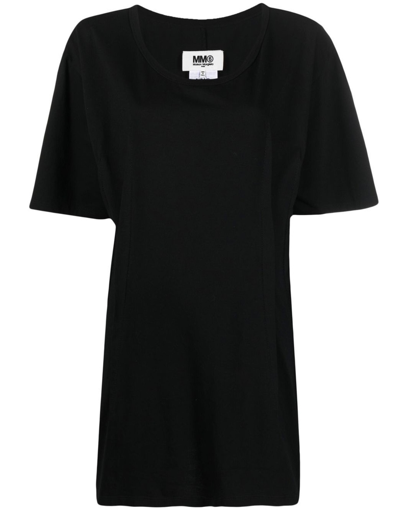 Maison Margiela Damen T-Shirtkleid aus Baumwolle