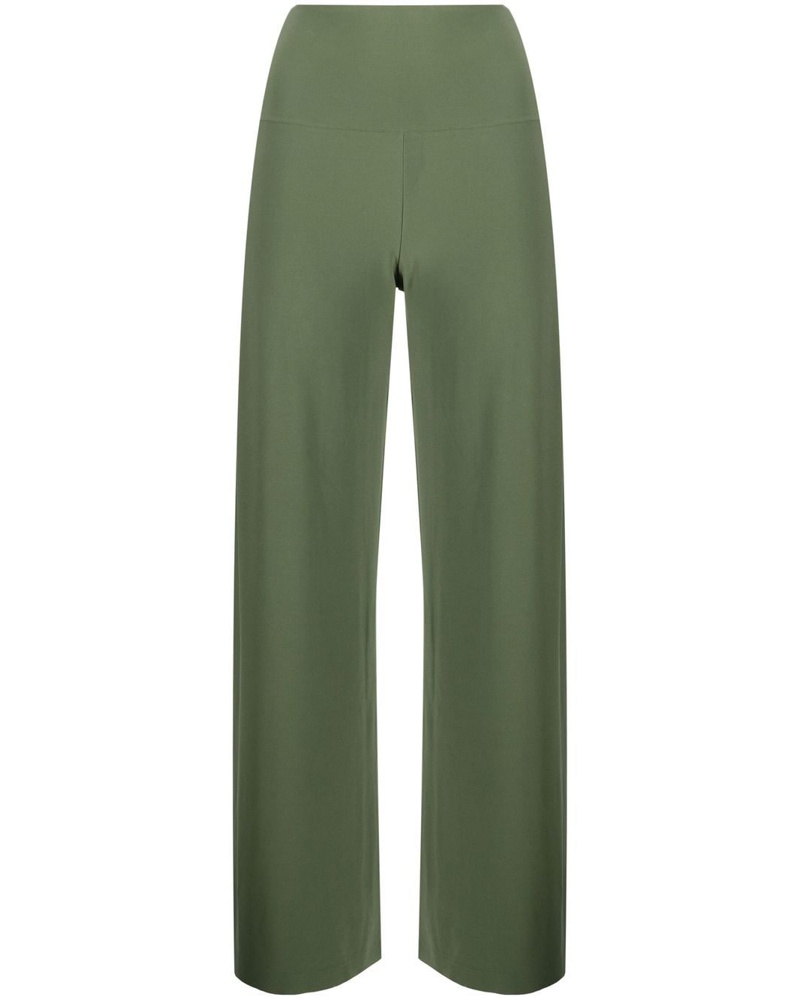 Norma Kamali Damen Hose mit hohem Bund