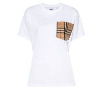T-Shirt mit Carrick -Check
