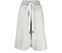 Bermudas aus Seide mit Kordelzug