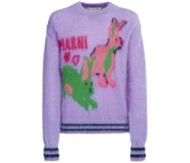 Pullover mit grafischem Print