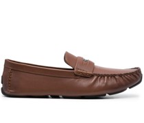 Loafer mit Logo-Schild