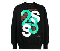 Sweatshirt mit grafischem Print
