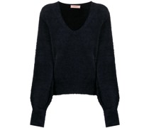 Pullover mit V-Ausschnitt