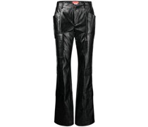 Glatt-Leg-Hose