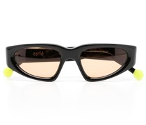 cat-eye tinted sunglasses