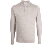 Poloshirt aus Feinstrick