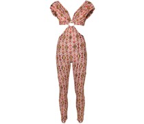 Jumpsuit mit Blumen-Print