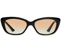 Amber Cat-Eye-Sonnenbrille