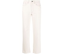 A.P.C. Gerade Cropped-Jeans