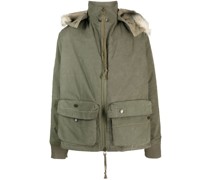 Army Tent Retro Jacke mit Reißverschluss
