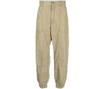 Tapered-Hose mit gestreifter Tasche