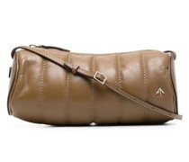 Gesteppte Cylinder Handtasche