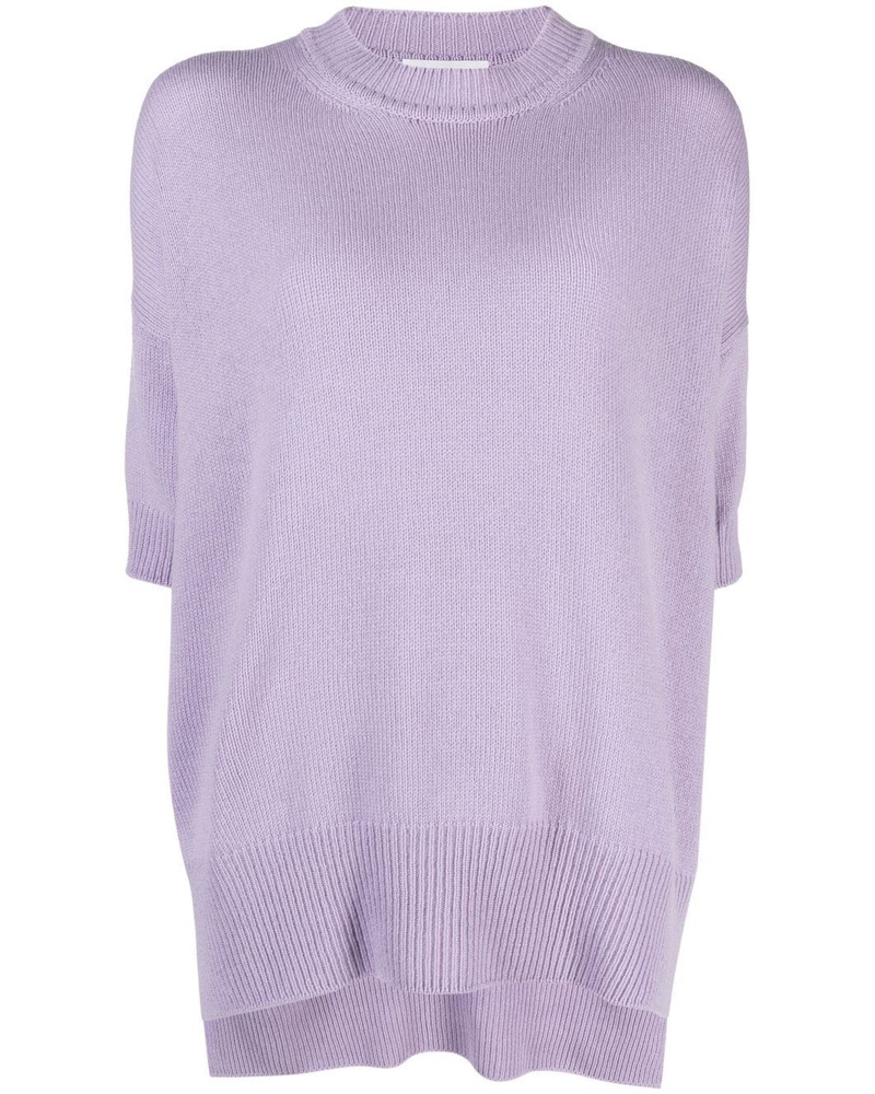 Jil Sander Damen Gerippter Pullover