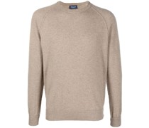 Kaschmirpullover mit Rundhalsausschnitt