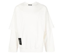 Sweatshirt im Layering-Look