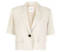 Kurzärmeliger Cropped-Blazer