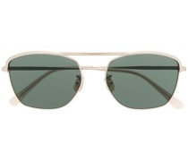 Sonnenbrille mit eckigem Gestell