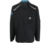 Kapuzenjacke mit Reißverschluss