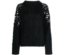 Grob gestrickter Pullover
