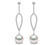 18kt 'Trend' Goldohrringe mit Diamanten