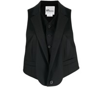 Weste im Layering-Look