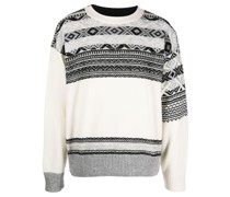 Pullover mit Fair-Isle-Strickmuster