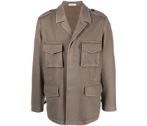 Klassische Jacke mit Knopfleiste