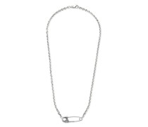 Arabesque Pin Halskette aus Sterlingsilber