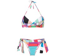 Bikini mit grafischem Print