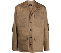 Hemdjacke aus Leinen